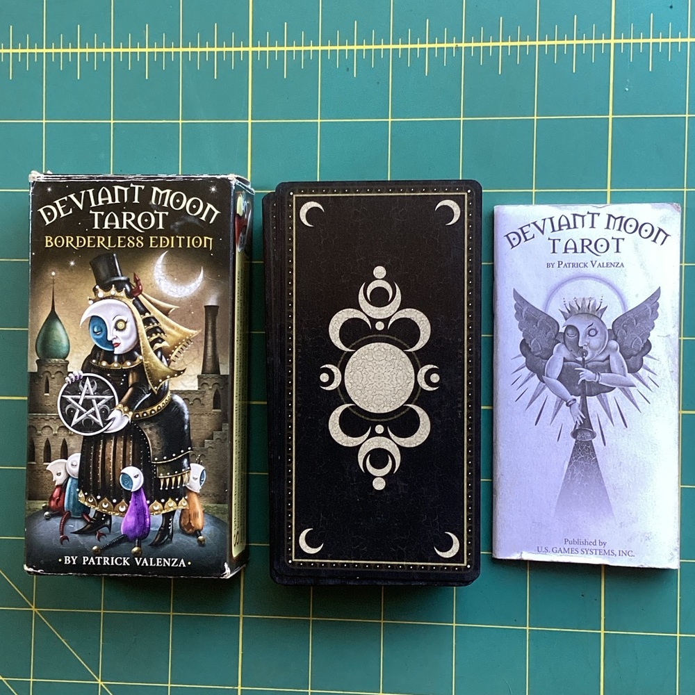 Deviant Moon Tarot Borderless Edition Boho Spirituality Gifts Art Hippie